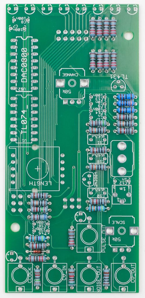 Turing Machine Control Board Resistors