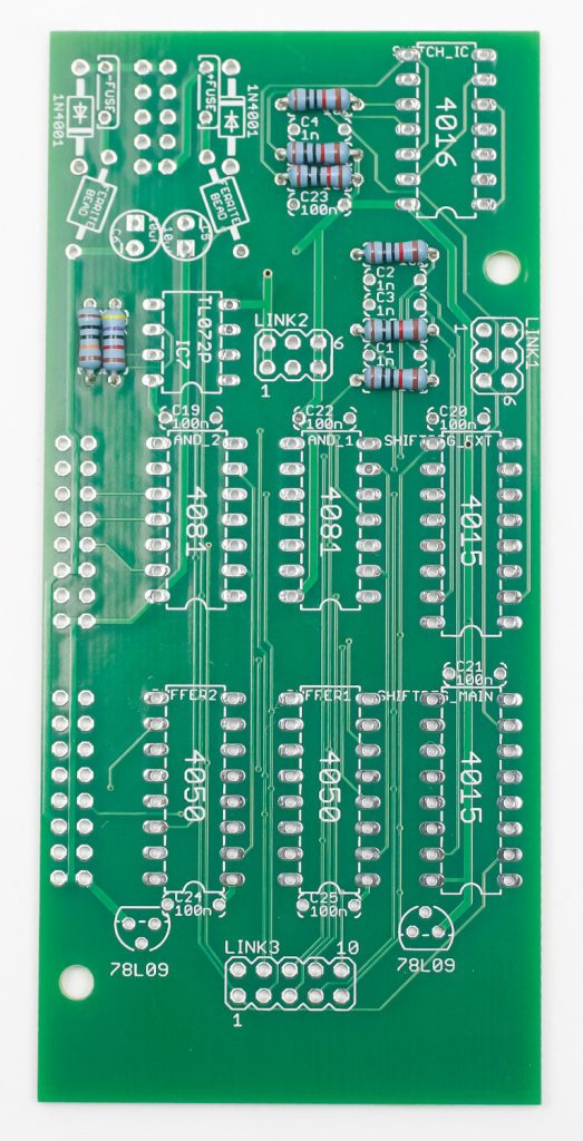 Turing Machine IC Board Resistors