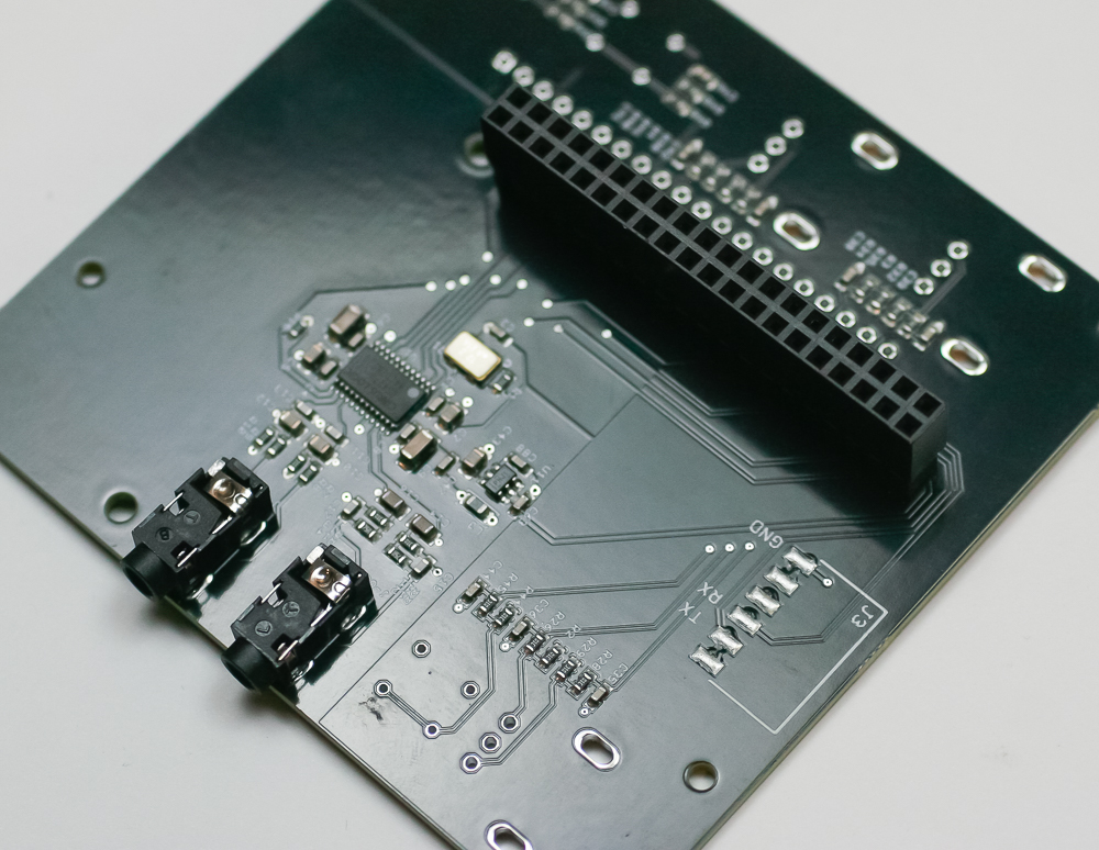 Norns Shield Dual Row Header for Raspberry Pi