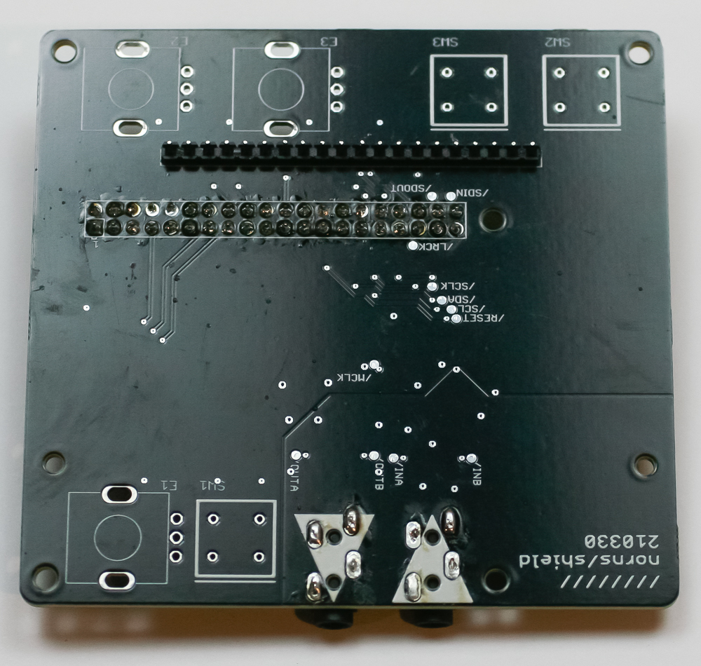 Norns Shield OLED Header Pins