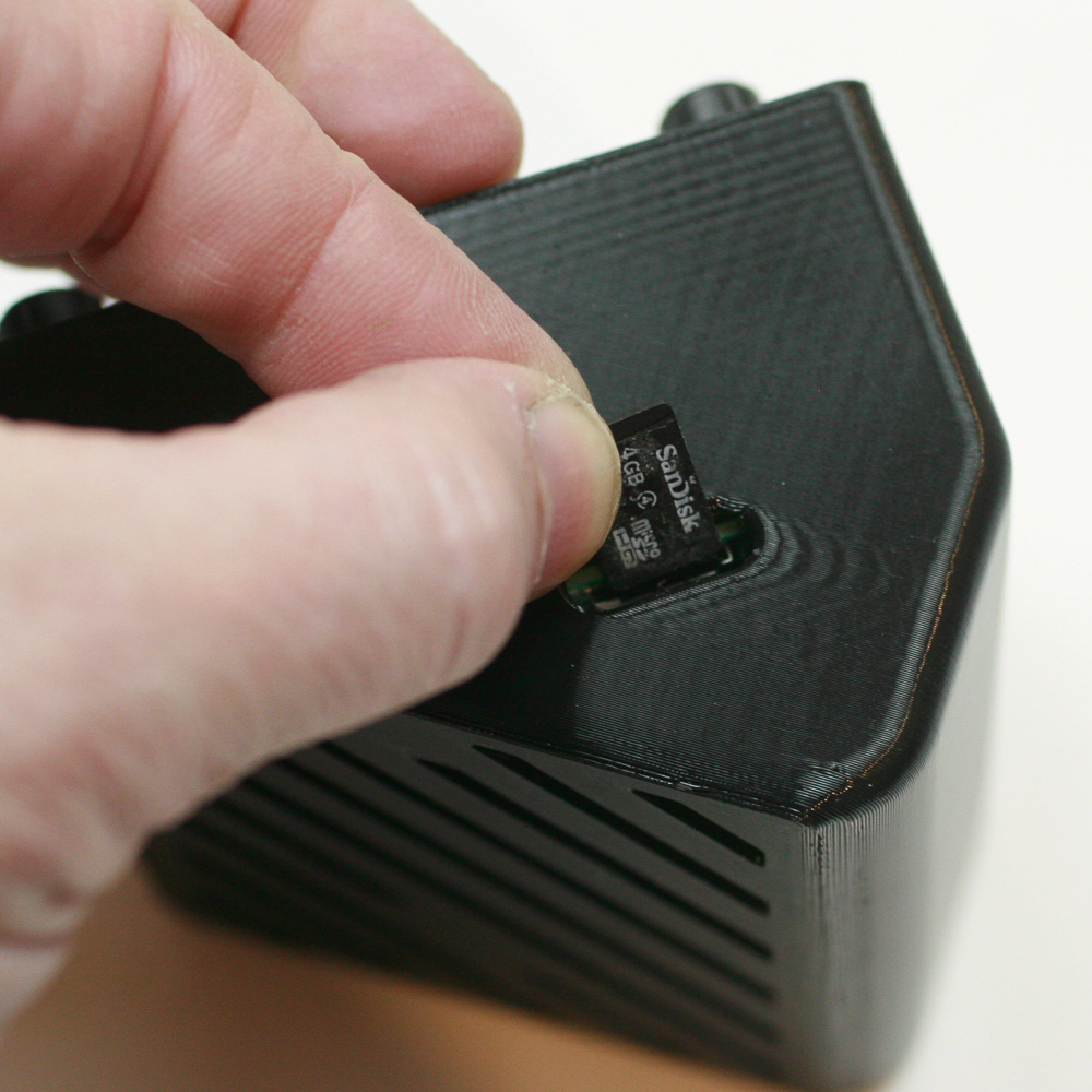 Slanted Case SD CARD