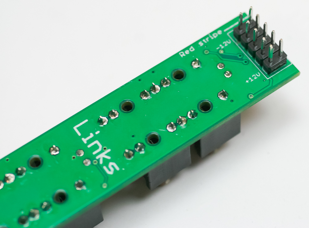 Links 10 pin power header